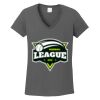 Ladies Heavy Cotton ™ 100% Cotton V Neck T Shirt Thumbnail