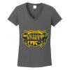 Ladies Heavy Cotton ™ 100% Cotton V Neck T Shirt Thumbnail