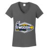 Ladies Heavy Cotton ™ 100% Cotton V Neck T Shirt Thumbnail