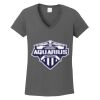 Ladies Heavy Cotton ™ 100% Cotton V Neck T Shirt Thumbnail