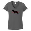 Ladies Heavy Cotton ™ 100% Cotton V Neck T Shirt Thumbnail