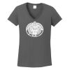 Ladies Heavy Cotton ™ 100% Cotton V Neck T Shirt Thumbnail