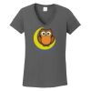 Ladies Heavy Cotton ™ 100% Cotton V Neck T Shirt Thumbnail
