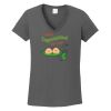 Ladies Heavy Cotton ™ 100% Cotton V Neck T Shirt Thumbnail