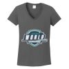 Ladies Heavy Cotton ™ 100% Cotton V Neck T Shirt Thumbnail