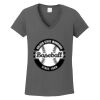 Ladies Heavy Cotton ™ 100% Cotton V Neck T Shirt Thumbnail