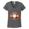 Ladies Heavy Cotton ™ 100% Cotton V Neck T Shirt Thumbnail
