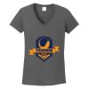 Ladies Heavy Cotton ™ 100% Cotton V Neck T Shirt Thumbnail