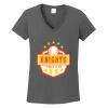 Ladies Heavy Cotton ™ 100% Cotton V Neck T Shirt Thumbnail