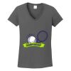 Ladies Heavy Cotton ™ 100% Cotton V Neck T Shirt Thumbnail