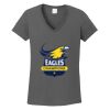 Ladies Heavy Cotton ™ 100% Cotton V Neck T Shirt Thumbnail