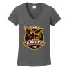 Ladies Heavy Cotton ™ 100% Cotton V Neck T Shirt Thumbnail