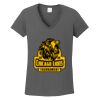Ladies Heavy Cotton ™ 100% Cotton V Neck T Shirt Thumbnail