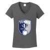 Ladies Heavy Cotton ™ 100% Cotton V Neck T Shirt Thumbnail