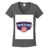 Ladies Heavy Cotton ™ 100% Cotton V Neck T Shirt Thumbnail