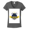 Ladies Heavy Cotton ™ 100% Cotton V Neck T Shirt Thumbnail