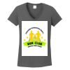 Ladies Heavy Cotton ™ 100% Cotton V Neck T Shirt Thumbnail