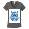 Ladies Heavy Cotton ™ 100% Cotton V Neck T Shirt Thumbnail