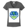 Ladies Heavy Cotton ™ 100% Cotton V Neck T Shirt Thumbnail
