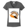 Ladies Heavy Cotton ™ 100% Cotton V Neck T Shirt Thumbnail