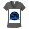Ladies Heavy Cotton ™ 100% Cotton V Neck T Shirt Thumbnail