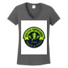 Ladies Heavy Cotton ™ 100% Cotton V Neck T Shirt Thumbnail