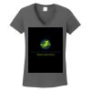 Ladies Heavy Cotton ™ 100% Cotton V Neck T Shirt Thumbnail