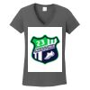 Ladies Heavy Cotton ™ 100% Cotton V Neck T Shirt Thumbnail
