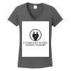 Ladies Heavy Cotton ™ 100% Cotton V Neck T Shirt Thumbnail