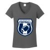 Ladies Heavy Cotton ™ 100% Cotton V Neck T Shirt Thumbnail