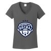 Ladies Heavy Cotton ™ 100% Cotton V Neck T Shirt Thumbnail