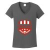 Ladies Heavy Cotton ™ 100% Cotton V Neck T Shirt Thumbnail