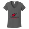 Ladies Heavy Cotton ™ 100% Cotton V Neck T Shirt Thumbnail