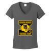 Ladies Heavy Cotton ™ 100% Cotton V Neck T Shirt Thumbnail