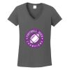 Ladies Heavy Cotton ™ 100% Cotton V Neck T Shirt Thumbnail