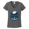 Ladies Heavy Cotton ™ 100% Cotton V Neck T Shirt Thumbnail