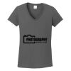 Ladies Heavy Cotton ™ 100% Cotton V Neck T Shirt Thumbnail