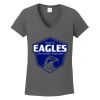 Ladies Heavy Cotton ™ 100% Cotton V Neck T Shirt Thumbnail