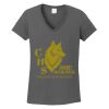 Ladies Heavy Cotton ™ 100% Cotton V Neck T Shirt Thumbnail