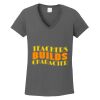 Ladies Heavy Cotton ™ 100% Cotton V Neck T Shirt Thumbnail
