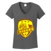 Ladies Heavy Cotton ™ 100% Cotton V Neck T Shirt Thumbnail