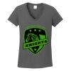 Ladies Heavy Cotton ™ 100% Cotton V Neck T Shirt Thumbnail
