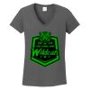 Ladies Heavy Cotton ™ 100% Cotton V Neck T Shirt Thumbnail