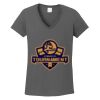 Ladies Heavy Cotton ™ 100% Cotton V Neck T Shirt Thumbnail