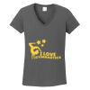 Ladies Heavy Cotton ™ 100% Cotton V Neck T Shirt Thumbnail