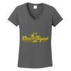 Ladies Heavy Cotton ™ 100% Cotton V Neck T Shirt Thumbnail