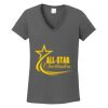 Ladies Heavy Cotton ™ 100% Cotton V Neck T Shirt Thumbnail