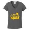 Ladies Heavy Cotton ™ 100% Cotton V Neck T Shirt Thumbnail