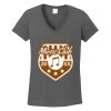 Ladies Heavy Cotton ™ 100% Cotton V Neck T Shirt Thumbnail