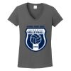 Ladies Heavy Cotton ™ 100% Cotton V Neck T Shirt Thumbnail